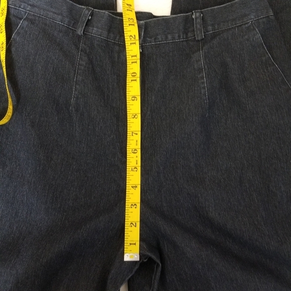 Classic Black Women's Pants By Soft Works In Plus Size 16 - Picture 6 of 14